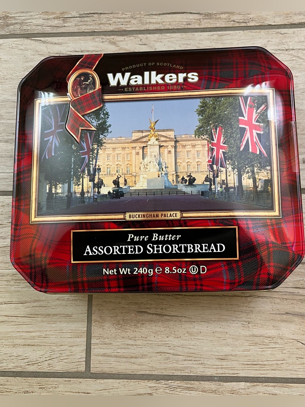 Walkers Cookie Tin - Buckingham Palace